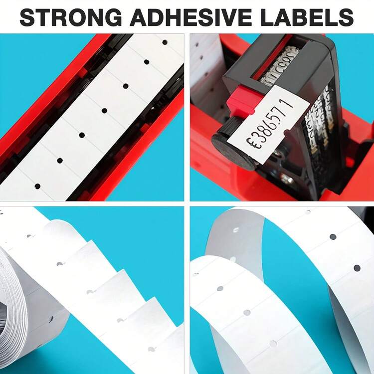 5000 Label Maker With 3 Ink Cartridges, Suitable For Office, Retail Store, Grocery Store Label Printing - Multicolor - View 2