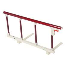 WANLECY Elderly Bed Rail Safety Bed Guard Adults Assist Handle For Home Care/Hospital - 紅色 - 查看 4