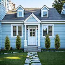 1pc Or 2pcs Long Artificial Cedar Topiary Trees With Ground Spike, UV Resistant Faux Cypress Trees, Faux Plants Artificial Bushes For Indoor Outdoor Front Porch Garden - Multicolor - View 12