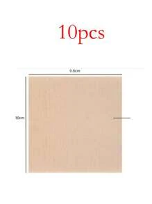 10 piezas Protectores de desgarro para el muslo de verano - Protector anti-rozamiento de piel transparente Anti, colocación versátil para múltiples áreas corporales