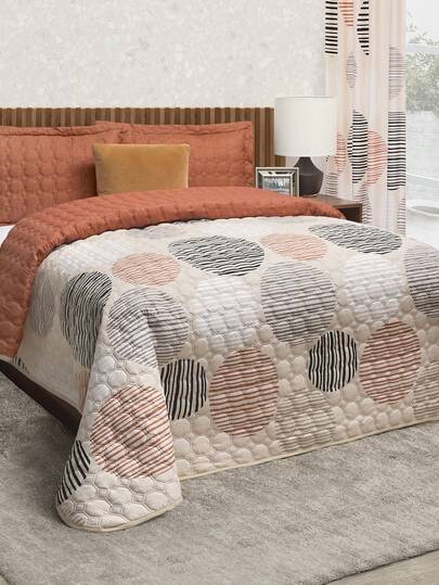 Home Elephant Edredón Ligero Matrimonial, KIng Size Doble Vista con Capitonado Ultrasónico Diseño Moderno y Confort Total