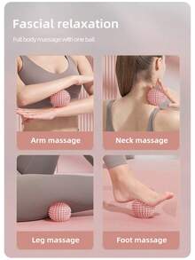 6/7/9cm Massage Ball, Muscle Knot Massage Roller With Spikes For Deep Tissue Trigger Point, Muscle Recovery And Myofascial Pain Relief