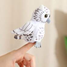 1pc 搞怪小鸟系列动物手指玩偶毛绒公仔卡通迷你鹦鹉、大嘴鸟、火烈鸟、猫头鹰、孔雀、老鹰手指玩偶亲子互动玩偶儿童表演道具动物启蒙认知玩偶儿童生日礼物 - 彩色 - 查看 18