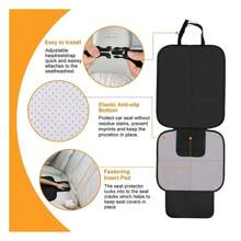 儿童汽车座椅垫 - 防滑保护垫 | 耐磨防水婴儿汽车座椅垫