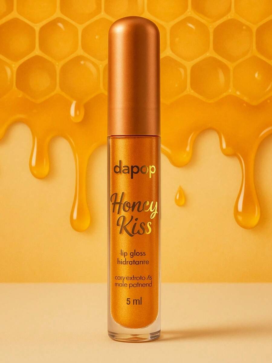 Dapop Honey Kiss Lip Oil – Hydration, Natural Shine And Smooth Effect On Lips - MEL - 查看 1