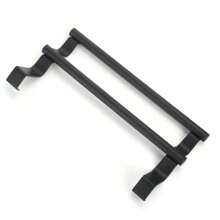 Cabinet Door Minimalist Towel Holder, Single Over Cabinet Towel Bar Gadget, Kitchen Over Cupboard Door Towel Holder, Stainless Steel Dish Towel Holder For Cabinet Door, Matte Black Back To School