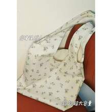 Women Shoulder Bags - 白色紫色碎花背心包 - 查看 3
