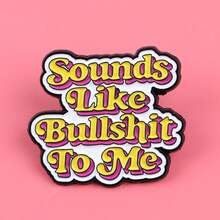 听起来像我的珐琅别针胸针松针翻领别针徽章背包服装配饰珠宝礼品 - NR90226 - 查看 2