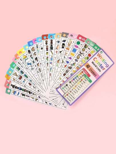 لعبة بطاقات الكلمات التعليمية، بطاقات فلاش للمفردات الإنجليزية، بطاقات تعليمية للطلاب والمعلمين