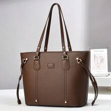 Women Shoulder Bags - 棗紅 - 查看 4