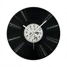 Simulation Vinyl Record Retro Creative Clock Luxury Wall Clock Cafe Bar Decoration Table Vinyl Record Mute Clock Sideboard Decorations Ornaments Art Desktop Painting High Sense Niche Living Room Painting. Gifts Birthday Graduation Room Decor Clock Wall Bedroom Decor Dormitory Decor Back To School School Decor School Surprise Home Decor School Supplies - White - View 11