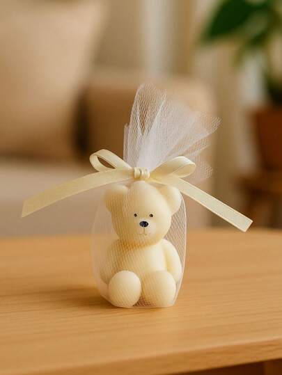 Kit de velas aromaticas con tarjeta conmemorativa para recuerdos vela osito Recuerdo Baby Shower Vela Decorativa Elefante Azul Niño Souvenir Detalle Invitados Nacimiento Bautizo Regalo Embarazo Fiesta Bebé Vela Aromática Mini Vela Tierno Diseño Dulce Espera Centro de Mesa Personalizado Adorno Infantil