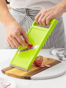 1 peça/2 peças Fatiador de Vegetais, Fatiador de Vegetais, Fatiador de Batata, Fatiador de Frutas e Vegetais, Fatiador de Cenoura, Fatiador de Batata, Fatiador de Pepino, Fatiador de Alimentos com Orifício para Pendurar, Utensílio de Cozinha Manual, Pequeno Utensílio de Cozinha, Usado para Alimentos, Vegetais, Batatas Fritas e Batatas em Cubos