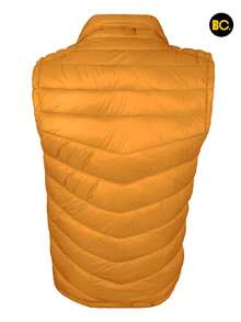 Big City Men Winter Coats - Mustard Yellow - View 9