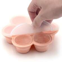 Molde de silicona plegable de 7 agujeros para hacer cubitos de hielo para whisky, fácil de desmoldar, ideal como regalo de Halloween y Navidad