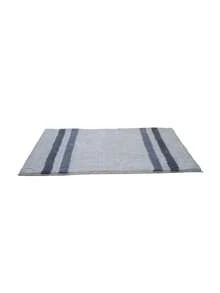 100% Cotton Bath Mat – Sizes: 40x60, 50x60, 50x80, 60x100 Cm – Absorbent, Non-Slip, Machine Washable MADE IN TURKEY - بيج - مشاهدة 1
