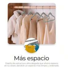 20pcs Japanese Style Non-Slip Clothes Hangers, Seamless Garment Rack, Clothing Store Hanger