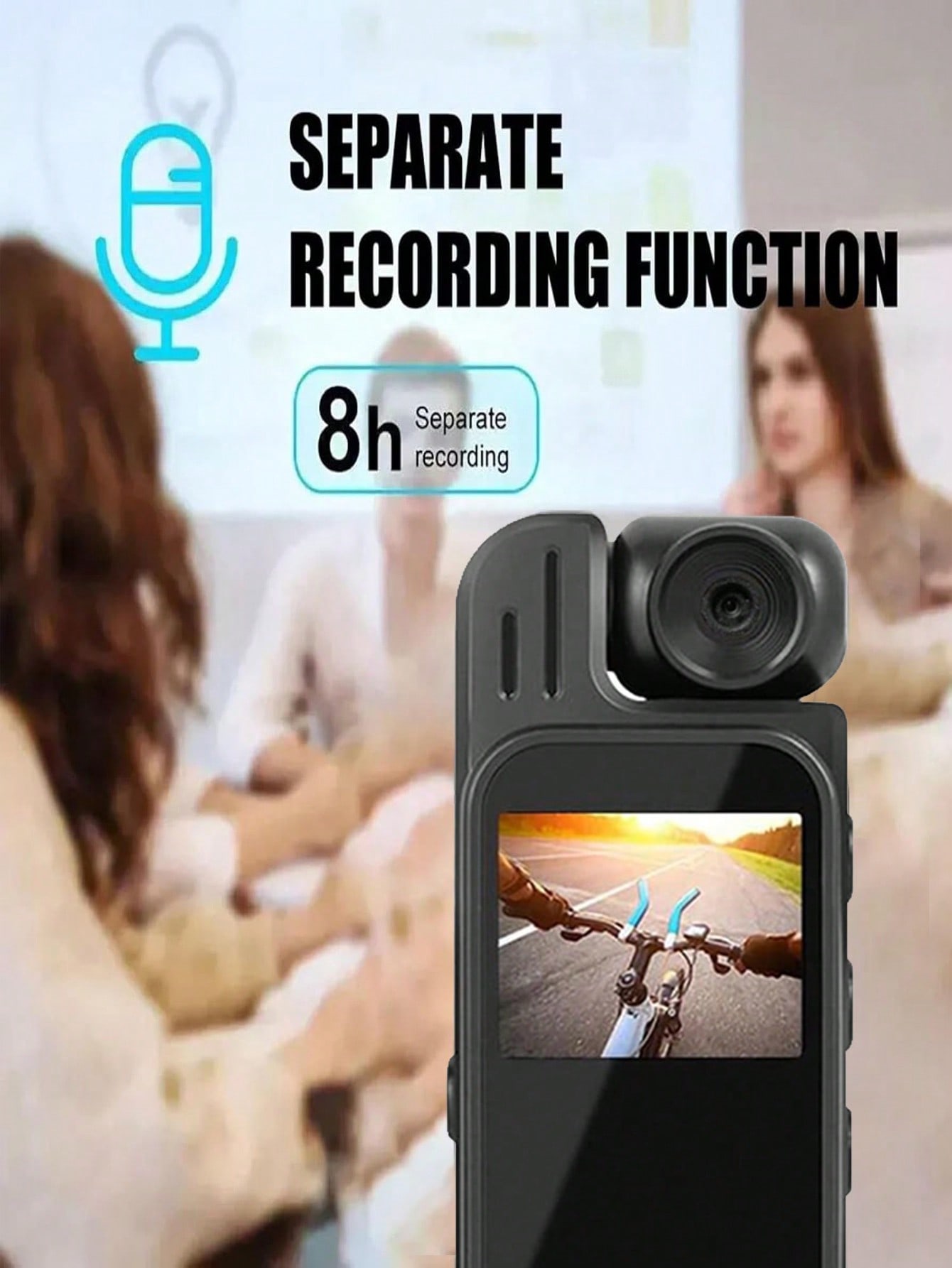 كاميرا محمولة 1080 قطعة، كاميرا جسم شرطة صغيرة، في...