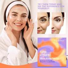 AngelicMisto Reusable Silicone Patches For Under Eye, Face And Forehead Wrinkles - White - View 7