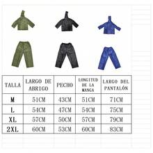 Conjunto 2 piezas de impermeable para niños y niñas - Azul Marino - Ver 6