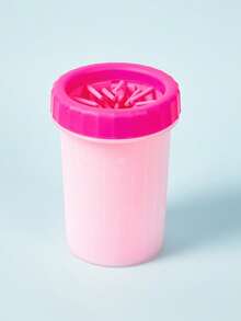 PETSIN 1 pezzo Tazza portatile per pulire le zampe degli animali, lavapedine in silicone morbido per animali domestici, adatto per animali domestici di taglia media/piccola, tazza per la pulizia delle zampe da esterni, accessori per la toelettatura degli animali non dannosi - Multicolore - Visualizzare 6