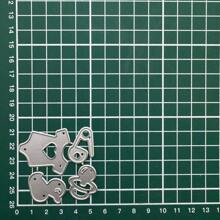 New Assorted Mini Animals, Tools, Kitchenware, Clothing, Metal Cutting Dies, Suitable For Background Decoration, Card And Greeting Card Making, Scrapbook DIY Projects, Craft Creation, Add A Special Touch To Your Project.