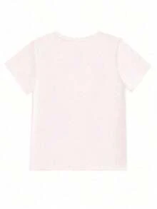 Camiseta Infantil Estampada California extraordinario montanha Blusinha Menina 100% algodão - Branco - Visão 4