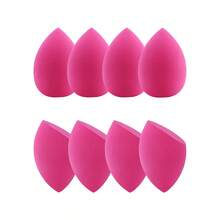 8 Cosmetic Eggs With Water Drops/Oblique Cuts, Wet And Dry Beauty Mixer, Foundation Mixed Beauty Sponge, Flawless Liquid, Cream And Powder, Multi-Color Cosmetic Sponge, Suitable For All Skin Types. - Multicolor - View 12