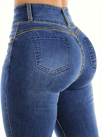 Jeans que levantan las caderas para mujeres, leggings de alta elasticidad, de moda y elegantes, adecuados para citas, ir al trabajo, ocio y viajes, Halloween