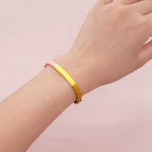 1PC/Bohemian Fashion Personalized TILA Women's Bracelet, Colorful TILA Beaded Bracelet, Layered Luxury High End Elastic Rope Bracelet, Women's, Couple/Friend Bracelet, Suitable For Daily Party, Festival Party, Summer Gift, Festival Gift, Beach/Women's Gift Preferred Gift