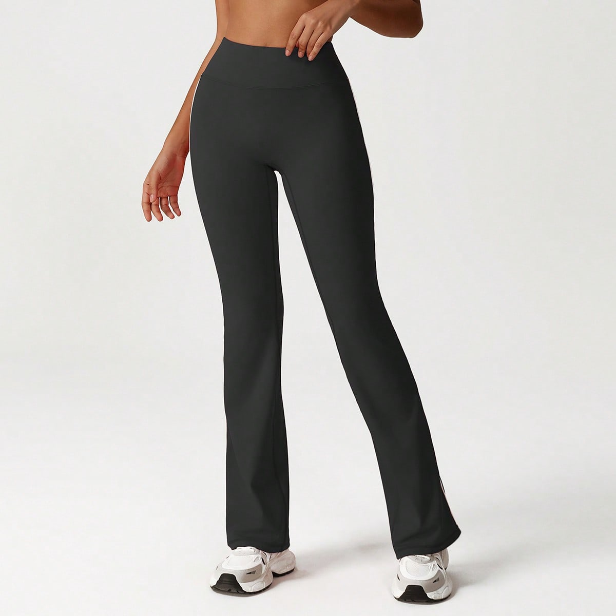 Mallas de baile sin costuras para entrenamiento, fitness y actividades al aire libre con efecto levantador y moldeador de contraste de color para muje