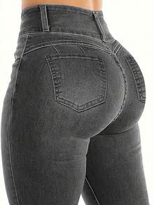 Women's Hip-Lifting Jeans, High-Stretch Leggings, Fashionable And Elegant, Suitable For Dating, Commuting, Leisure Travel, Halloween