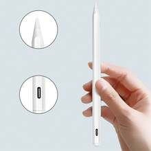 okwish okwish iPad A16 Pencil z szybkim ładowaniem, precyzyjną czułością nachylenia i wykrywaniem dłoni, rysik do iPada A16 11./10./9./8. generacji, biały