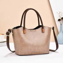 Women Shoulder Bags - 卡其 - 查看 8