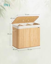 Laundry Baskets - Beige - View 7