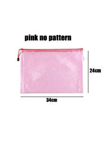 A4尺寸时尚防水PVC沙滩包，印有“Please Beach”字样，配有透明化妆袋和尼龙拉链，是游泳、潜水和夏季度假的理想之选——轻便易携，适合所有年龄段，是沙滩包配件、旅行必备、度假必备、假日旅行包、书包、返校用品、洗漱包和防水洗漱包的理想之选。 - 彩色 - 查看 9