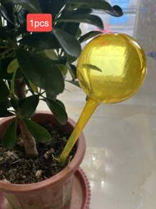 Slouchy Plant Potted Garden Water Dispenser Drip Automatic Watering Plastic Ball Indoor And Outdoor Flower Pot Bulb Watering Ball Tip Drip Irrigation Device Self Watering Plastic Irrigation Ball, General Plant Watering Pile, Suitable For Indoor And Outdoor Flowers And Vegetables, Automatic Drip Irrigation System
