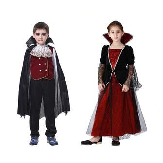 Children's Halloween Bat Witch Suit, Boy's Cloak Vampire Little Role Play Costume, Bat Vampire Little Boy Suit, Suitable For Halloween Carnival Party
