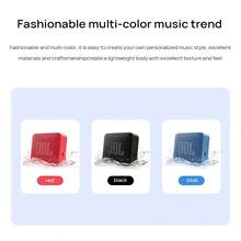 JBL GO ESSENTIAL 2 Limited Edition Waterproof And Dustproof Powerful Professional Bass Mini Palm-Sized Speaker With Big Power Outdoor Party Desktop Multi-Scene Multi-Mode Sound Effect Stylish Speaker Black - Black - View 5