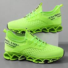 Wear-Resistant Men's Breathable Running Casual Sports Shoes Versatile Large Size Shoes - 白色灰色鞋底 - 查看 3