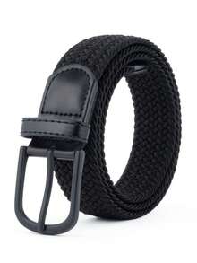 1pc Men's Solid Color Elastic Waist Belt, No Buckle, Breathable, Fashion, Casual, Suitable For Outdoor, Golf Pants, Multiple Sizes Available Casual, Business, Boyfriend Husband Father Dad Men Gift, Daily Wear, Fashion, Teen, Outdoor, Vacation, Athletic, Travel, Street, Boho, Vintage Fall, Autumn, Halloween Autumn-Winter Accessories,Suitable For Teens, Youth,Men,Casual, Outdoor, Athletic, Vacation, Graduation Gifts, Birthday, Daily Wear - 3596-a - View 10