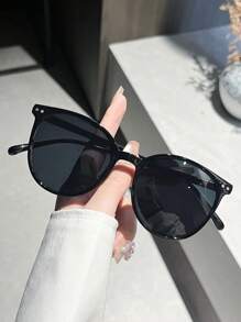 1 副男女通用圆形休闲太阳镜，适合夏季配饰、度假、音乐节、街头风格、运动、钓鱼、旅行、防紫外线、家庭出游、徒步旅行、高尔夫、节日、驾驶、户外活动、优雅装扮、海滩、派对、节日气氛、运动、街头风格配饰、度假、户外活动、防晒