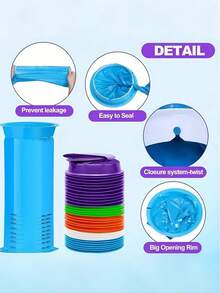 5/10 buc pungă de curățare a vomei de unică folosință 1000 ml portabil auto de unică folosință călătorie avion rău de mișcare greață pungă de plastic