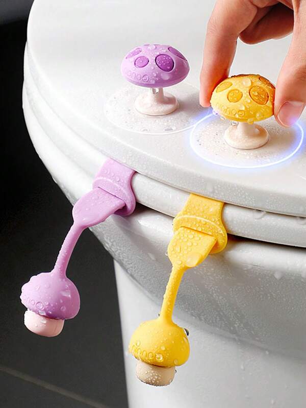 Alzawater in silicone per WC, sollevatore per coperchio del water, maniglia multifunzionale, sollevatore per coperchio del water che evita il contatto diretto, [Upgrade coperchio water in silicone] Migliora il tuo bagno con questo sollevatore in silicone per il coperchio del water - Perfetto per casa, hotel e ufficio