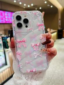 Ốp lưng điện thoại họa tiết nơ hồng Bow-Knot 1 chiếc tương thích với iPhone 16 Pro Max, 11/12/13/14 Plus, 15 Pro/15 Plus/15 Pro Max, 7 Plus/8 Plus, X/XS Max/XR, 11 Pro/12 Pro/13 Pro/14 Pro, 12 Mini/13 Mini, 11 Pro Max/12 Pro Max/13 Pro Max/14 Pro Max/14 Plus, 6/6S/6 Plus, 7/8, 16 Pr/16 Pro/16 Plus/16 Pro Max Chống nước, Chống sốc, Chống rơi, Chống trầy xước - Nhiều màu - Xem 4