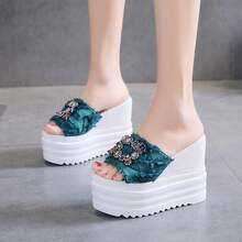 Women Platforms & Wedge Sandals - Black - View 3