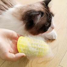 猫咪自助美容器、硅胶猫刷梳、柔软猫脸抓板、橡胶猫按摩器（适用于室内猫）、猫角抓板、猫抓板宠物用品 - 彩色 - 查看 4