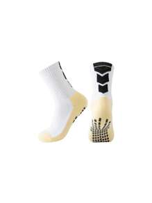 1 Paio Di Nuovi Calzini Sportivi In Silicone Antiscivolo Per Uomo E Donna, Assorbenti, Traspiranti, Per Calcio, Tennis, Pallavolo, Yoga