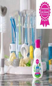Dapple Baby Bottle Soap, Hypoallergenic Dish Soap For Baby Bottles, Powered By Plants, Fragrance Free, 169 Fl Oz (Pack Of 1) - 3 Fl Oz (Pack of 1) - 查看 4