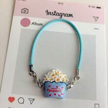 1pc (Excluding Dolls): New Dollhouse Mini Model Popcorn Tree Accessory Bag Doll Pendant Canvas Popcorn Pendant Halloween Gift Christmas Gift